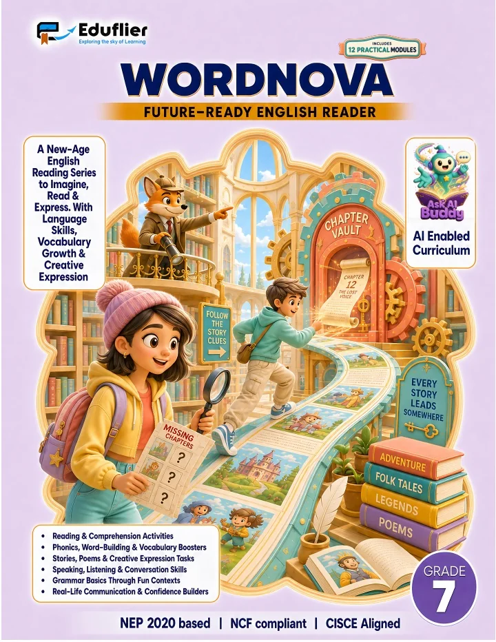 English Reader Grade 7 approved Eduflier book cover