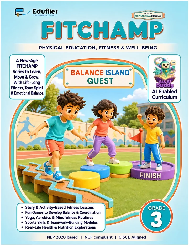Physical Education Grade 3 approved Eduflier book cover